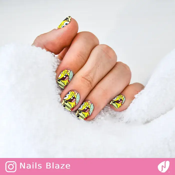 Spongebob | Cartoon Nails - NB48